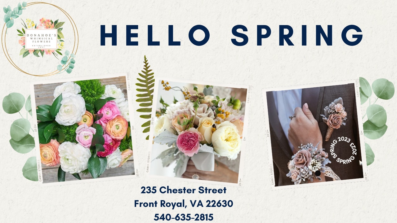 Flower Delivery to Front Royal by Donahoe's Whimsical Flowers
